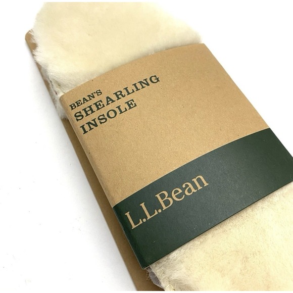 NEW L. L. Bean Shearling Insoles M 10.5-11 All Natural Moisture Wicking - Picture 2 of 12